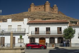 Elektryczna  Mazda6e w trasie przez Andaluzje